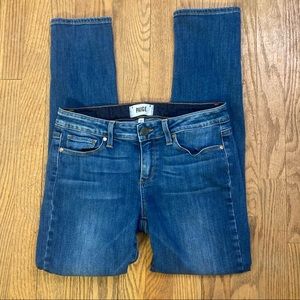 Paige Skyline Ankle Peg Skinny Jeans